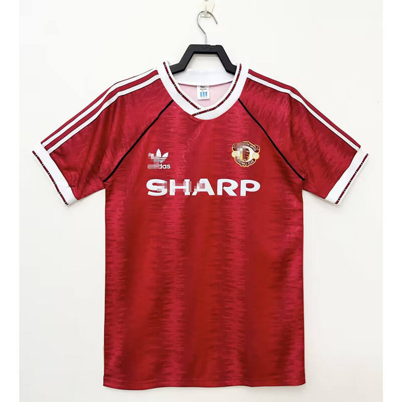 Camiseta Manchester United Retro 1990/92 Home